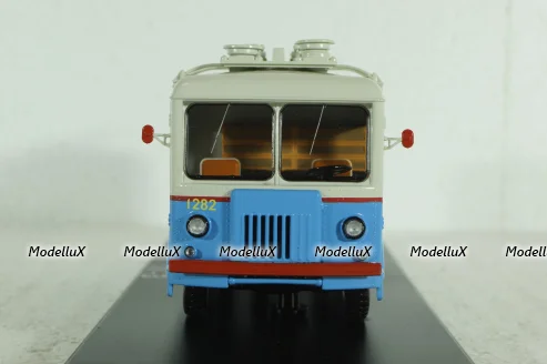 ТГ-2 троллейбус грузовой, бел/сини, SSM4049, SSM 1:43