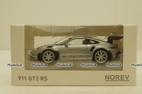 Porsche 911 GT3 RS 2022 silver/black, 750046, Norev 1:43