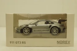 Porsche 911 GT3 RS 2022 silver/black, 750046, Norev 1:43