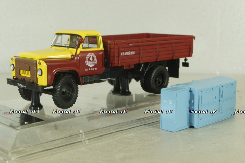 Газ-53Ф Аварийная, 1972г., 105303, DiP Models 1:43
