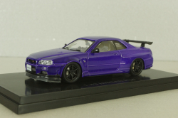 Nissan Skyline GT-R (R34) 1996, violet, EBBRO 1:43