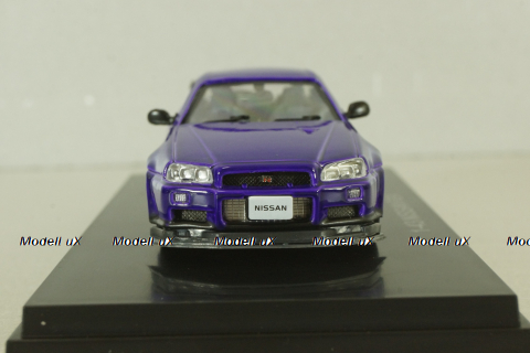 Nissan Skyline GT-R (R34) 1996, violet, EBBRO 1:43