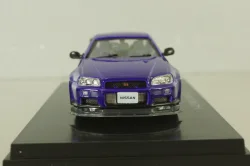 Nissan Skyline GT-R (R34) 1996, violet, EBBRO 1:43