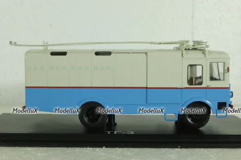 ТГ-2 троллейбус грузовой, бел/сини, SSM4049, SSM 1:43
