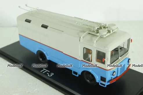 ТГ-2 троллейбус грузовой, бел/сини, SSM4049, SSM 1:43