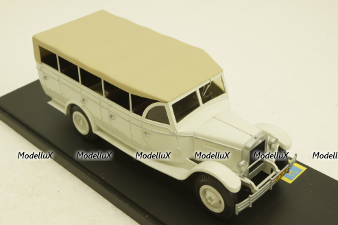 Зис-Мату Сочи закрытый 1949г., белый, МБК 1:43