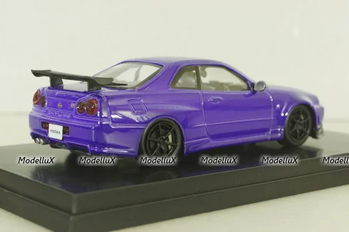 Nissan Skyline GT-R (R34) 1996, violet, EBBRO 1:43