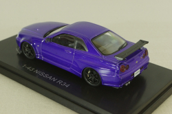 Nissan Skyline GT-R (R34) 1996, violet, EBBRO 1:43