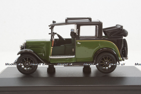 Austin Low Loader Taxi green (roof down), AT005, Oxford  1:43