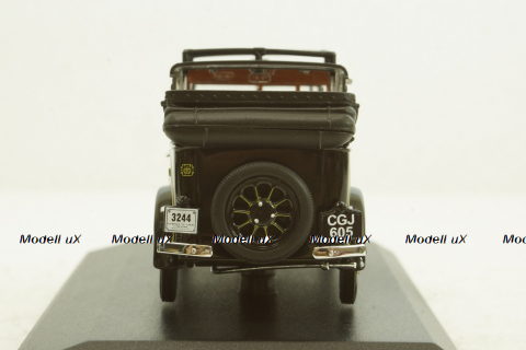 Austin Low Loader Taxi green (roof down), AT005, Oxford  1:43