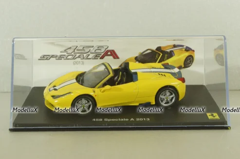 Ferrari 458 Speciale A 2013, yellow, Altaya 1:43