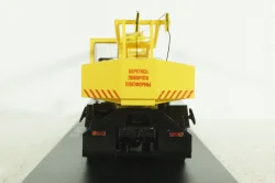 КС-4561(250) Автокран на шасси Краз 250, хаки/желтый, SSM1551, SSM 1:43