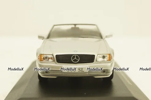 Mercedes SL500 (R129) 1989, silver, 4304000, Solido 1:43