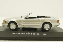 Mercedes SL500 (R129) 1989, silver, 4304000, Solido 1:43