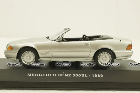Mercedes SL500 (R129) 1989, silver, 4304000, Solido 1:43