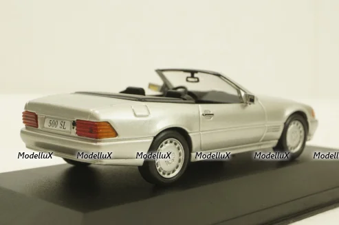 Mercedes SL500 (R129) 1989, silver, 4304000, Solido 1:43