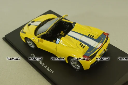 Ferrari 458 Speciale A 2013, yellow, Altaya 1:43