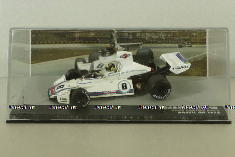 Brabham BT44B #8, J.Carlos, Brazil GP 1975, Altaya 1:43