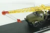 КС-4561(250) Автокран на шасси Краз 250, хаки/желтый, SSM1551, SSM 1:43