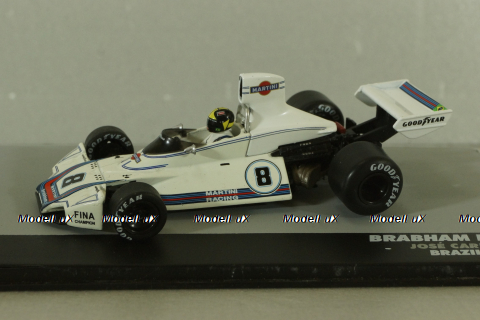 Brabham BT44B #8, J.Carlos, Brazil GP 1975, Altaya 1:43