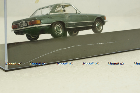 Mercedes 350SL Hard top, 1972 green, CLC193, IXO 1:43
