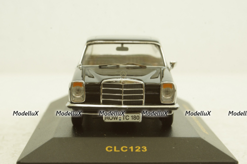 Mercedes 200/8 Strichachter, 1970 Black, CLC123, IXO 1:43
