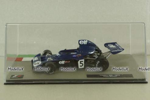 Tyrrell 006 #5, J.Stewart 1973, blue, Ataya 1:43
