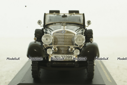 Mercedes G4 W31 cabriolet 1934, black, MUS031, IXO 1:43