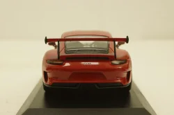 Porsche 911 (991 II) GT3 RS with gold rims 2018 red, 413067069, Minichamps 1:43