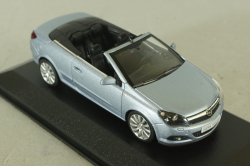 Opel Astra TwinTop 2006, blue, 93199366, Minichamps 1:43
