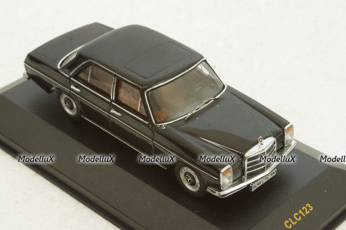 Mercedes 200/8 Strichachter, 1970 Black, CLC123, IXO 1:43