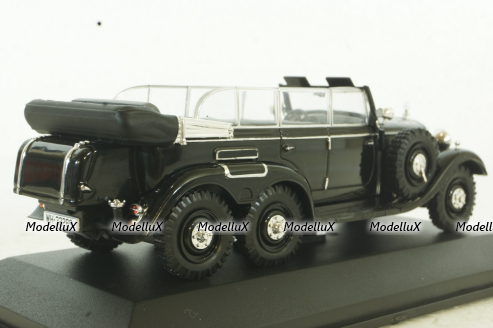 Mercedes G4 W31 cabriolet 1934, black, MUS031, IXO 1:43