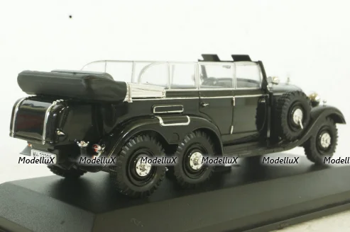 Mercedes G4 W31 cabriolet 1934, black, MUS031, IXO 1:43