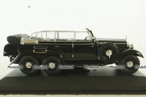 Mercedes G4 W31 cabriolet 1934, black, MUS031, IXO 1:43