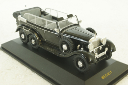 Mercedes G4 W31 cabriolet 1934, black, MUS031, IXO 1:43
