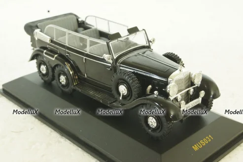 Mercedes G4 W31 cabriolet 1934, black, MUS031, IXO 1:43