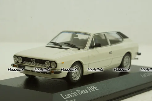 Lancia Beta HPE 1981 white, 400125710, Minichamps 1:43