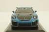 Porsche 911 (991 II) GT2 RS with silver rims 2018 lightblue, 413067275, Minichamps 1:43