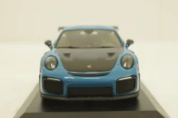 Porsche 911 (991 II) GT2 RS with silver rims 2018 lightblue, 413067275, Minichamps 1:43