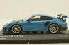 Porsche 911 (991 II) GT2 RS with silver rims 2018 lightblue, 413067275, Minichamps 1:43