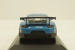 Porsche 911 (991 II) GT2 RS with silver rims 2018 lightblue, 413067275, Minichamps 1:43