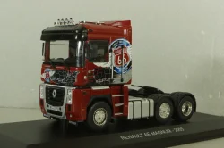 Renault AE Magnum 6x2 "Route 66" 2005, red, Truck Tuning Collection #14, Hachette 1:43