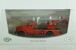АЛ-17 (51) пожарная автолестница на шасси Газ-51, SSM1584, SSM 1:43