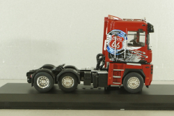 Renault AE Magnum 6x2 "Route 66" 2005, red, Truck Tuning Collection #14, Hachette 1:43