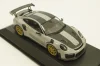 Porsche 911 (991/2) GT2 RS with gold rims 2018 lightgrey, 413 067288, Minichamps 1:43