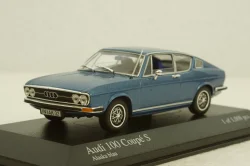Audi 100 Coupe S 1969 blue,  430019127, Minichamps 1:43