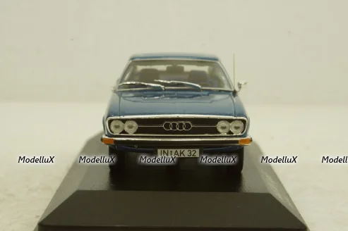 Audi 100 Coupe S 1969 blue,  430019127, Minichamps 1:43