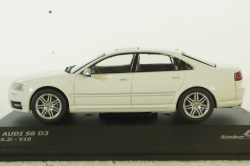 Audi S8 (D3) 2010, white, 4313302, Solido 1:43
