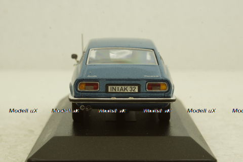 Audi 100 Coupe S 1969 blue,  430019127, Minichamps 1:43
