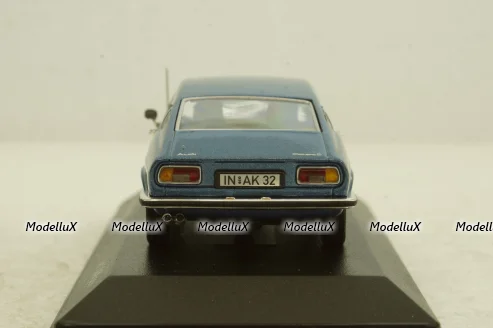 Audi 100 Coupe S 1969 blue,  430019127, Minichamps 1:43